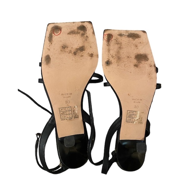 ALOHAS Straps Chain Leather Sandals Size 38 - Picture 9 of 10